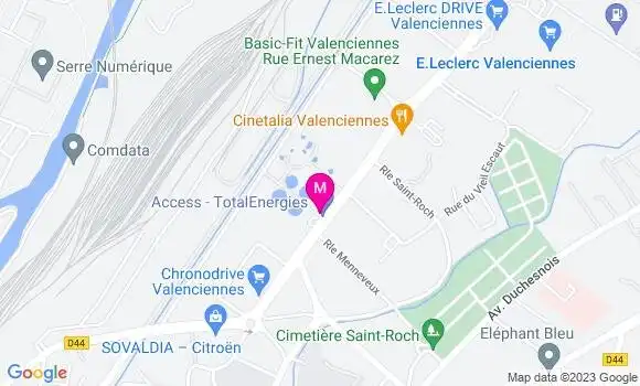 Localisation Access TotalEnergies