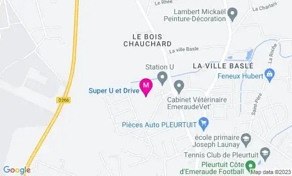 Localisation Super U