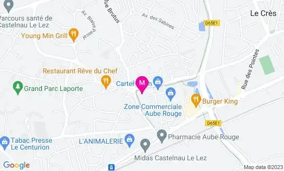 Localisation Supermarché Casino