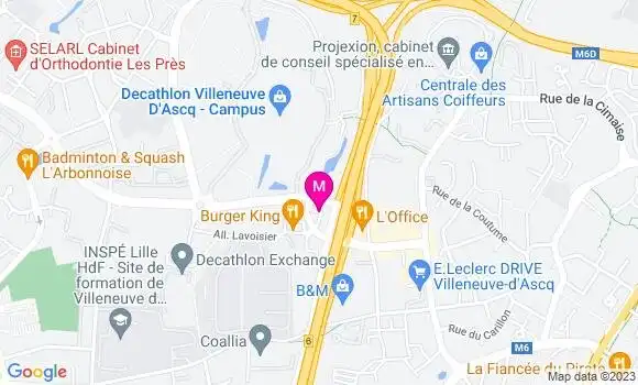 Localisation Station Bp