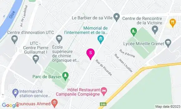 Localisation Esso Royal Lieu