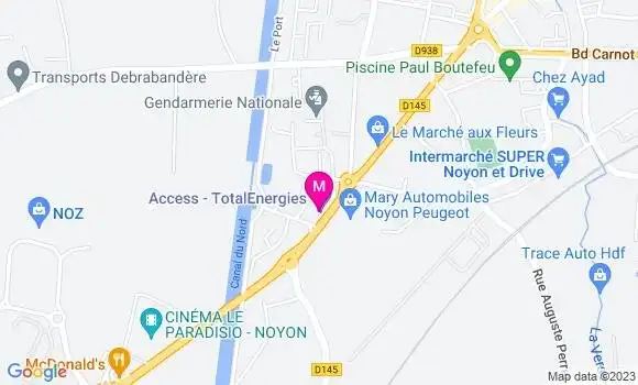 Localisation Relais Saint Claude