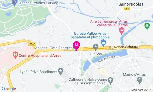 Localisation Access TotalEnergies