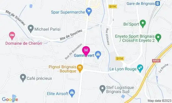 Localisation Carrefour Contact