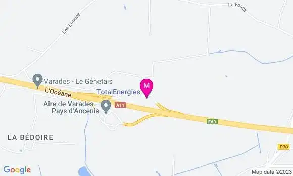 Localisation TotalEnergies