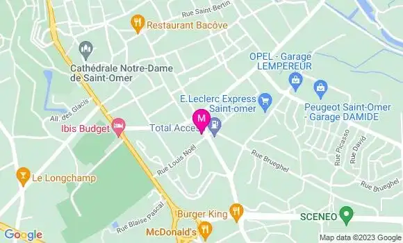 Localisation Esso Express