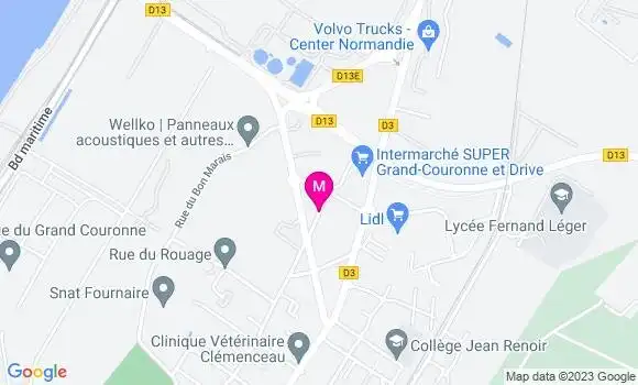 Localisation Intermarché Station