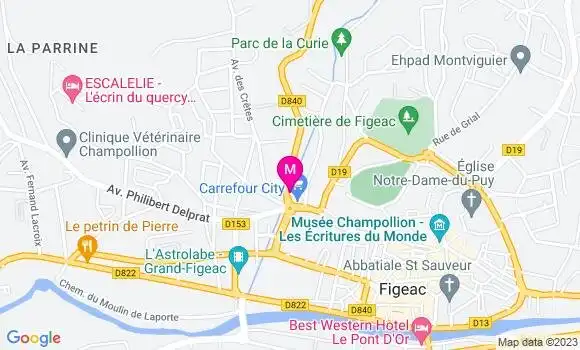 Localisation Esso