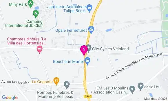 Localisation Garage Frambery