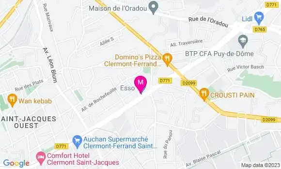 Localisation Esso