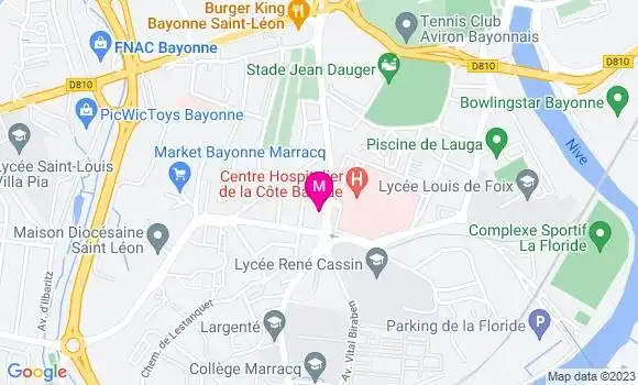 Localisation Esso Express
