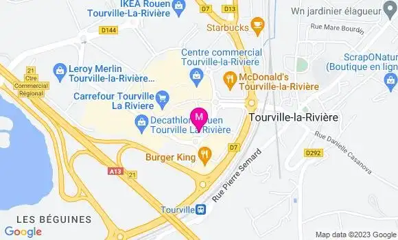 Localisation Station Carrefour