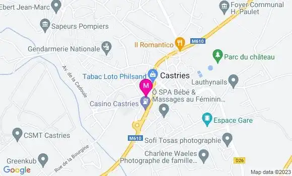 Localisation Casino