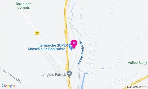 Localisation Intermarché Station