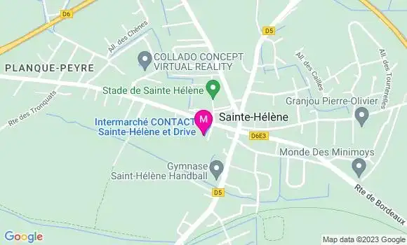 Localisation Intermarché Station