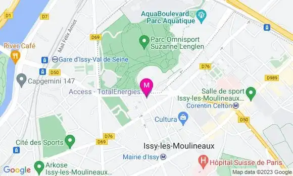 Localisation TotalEnergies