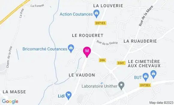 Localisation Intermarché Station