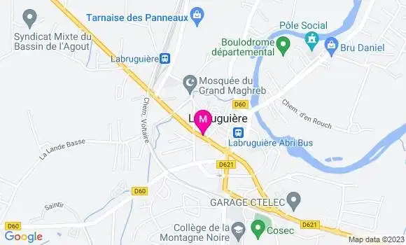 Localisation Arquier et Fils