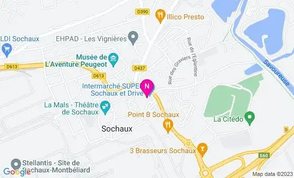 Localisation Socodis