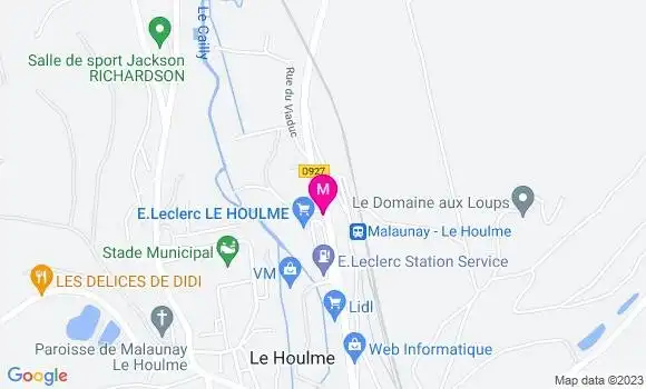 Localisation Station Leclerc