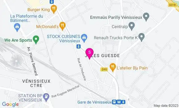 Localisation Esso Express