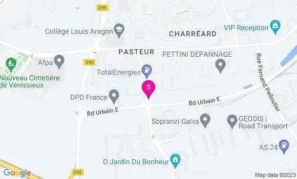 Localisation Relais Perriere