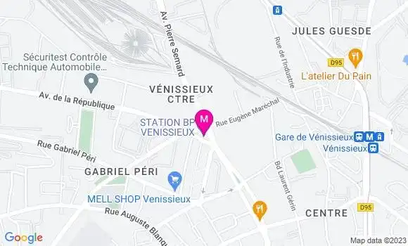 Localisation Station Bp