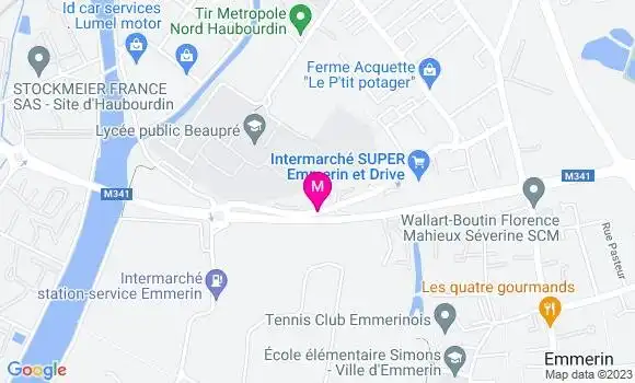 Localisation Intermarché Station