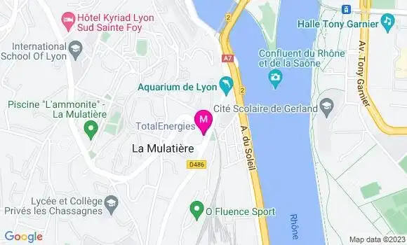 Localisation TotalEnergies