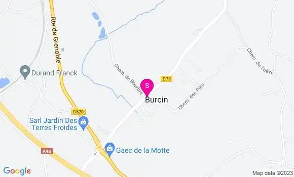 Localisation Relais St Hubert