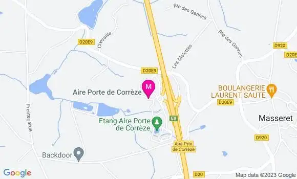 Localisation TotalEnergies Porte de Correze