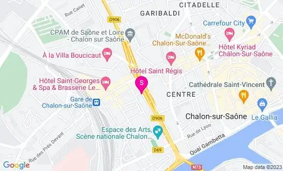 Localisation Esso du Canal