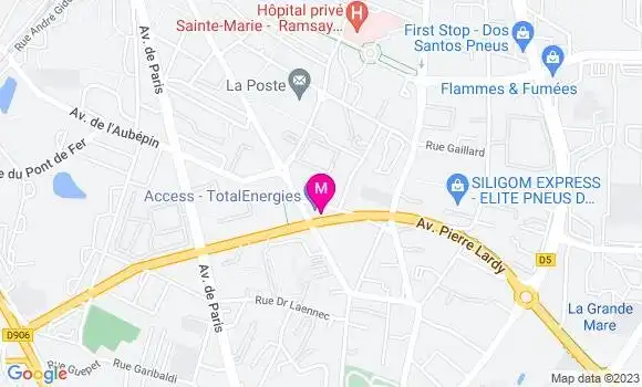Localisation Access TotalEnergies