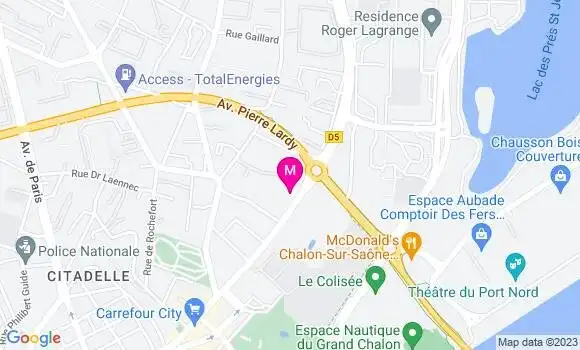 Localisation Agip