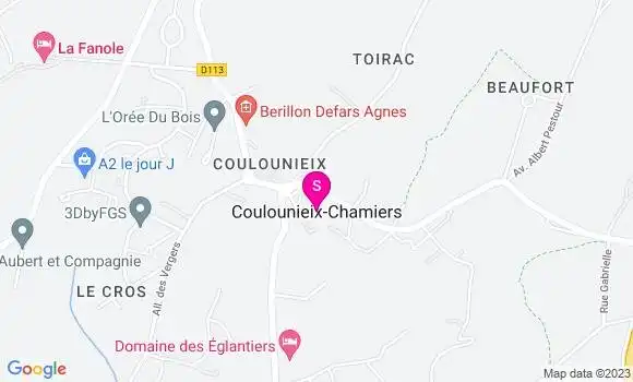 Localisation Intermarché Station