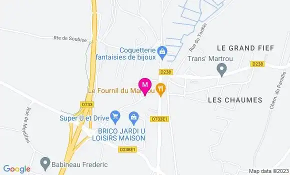 Localisation Super U