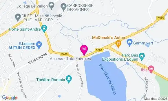 Localisation Access TotalEnergies