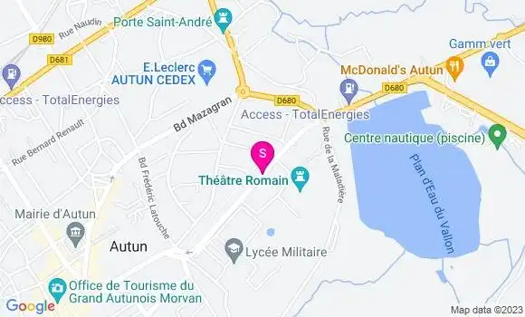 Localisation Relais du Lac