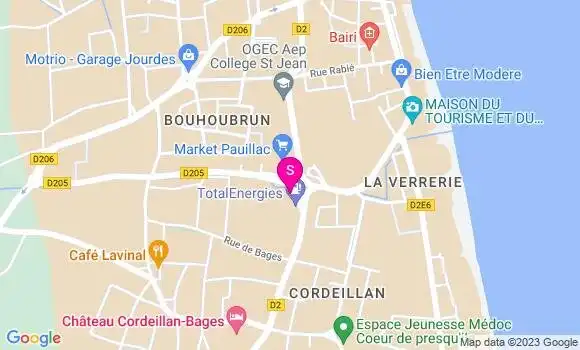 Localisation TotalEnergies