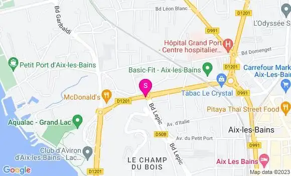 Localisation Relais Total Lamartine