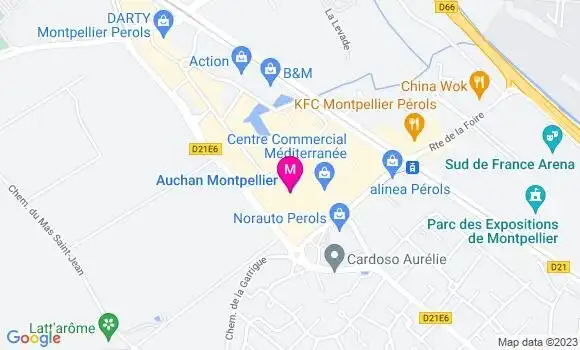 Localisation Auchan