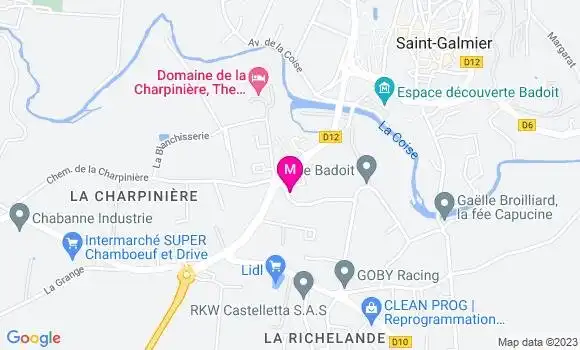 Localisation Casino Supermarché