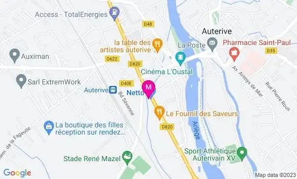 Localisation Netto