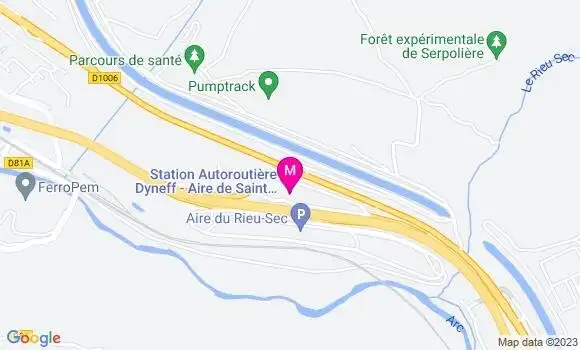 Localisation Dyneff Saint Julien Mont Denis