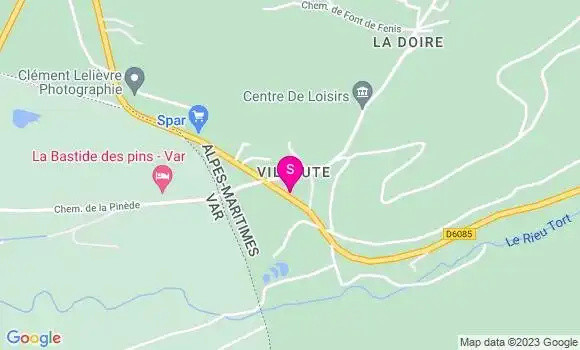 Localisation Station Villaute