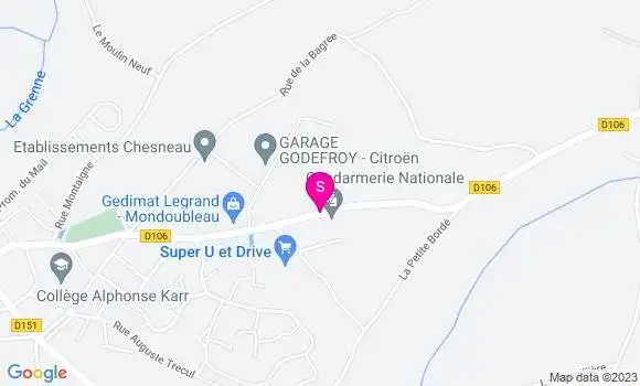 Localisation Super U