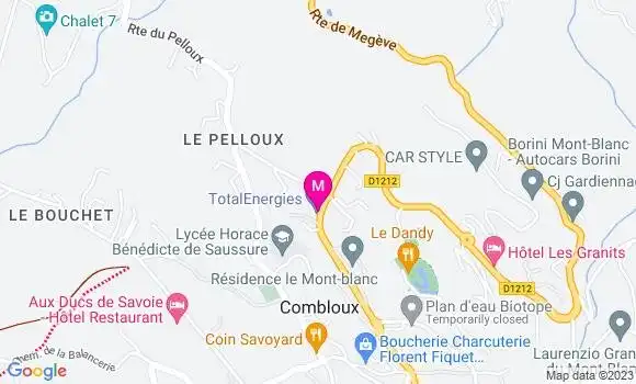 Localisation Casino Carburant