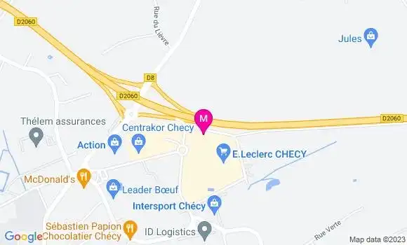 Localisation Station Leclerc