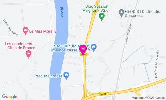 Localisation Relais Oseraie