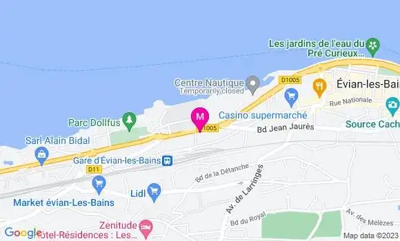Localisation Station Eni